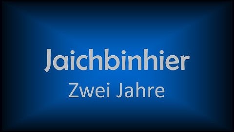 Zwei Jahre -  A Presentation