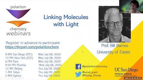 Linking Molecules with Light | William L. Barnes