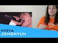 Voice Teacher Reacts to Jonghyun - Hyeya