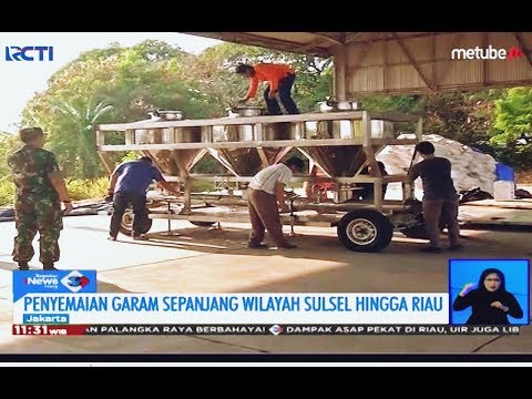 TNI AU Taburkan 8 Ton Garam untuk Hujan Buatan di Langit Sulsel hingga Riau - SIS 16/09