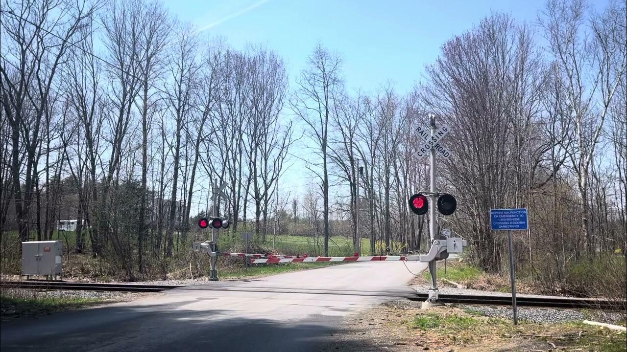 Sanborn Rd in East Kingston, NH Railroad Crossing YouTube