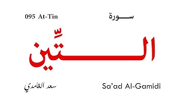 095 At Tin - Maher Al-Muaiqly | سورة التين - ماهر المعيقلي