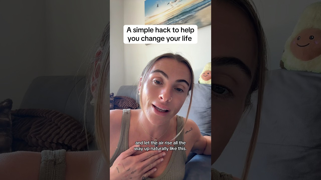 A simple life hack to help you make positive shifts in your day 🪷