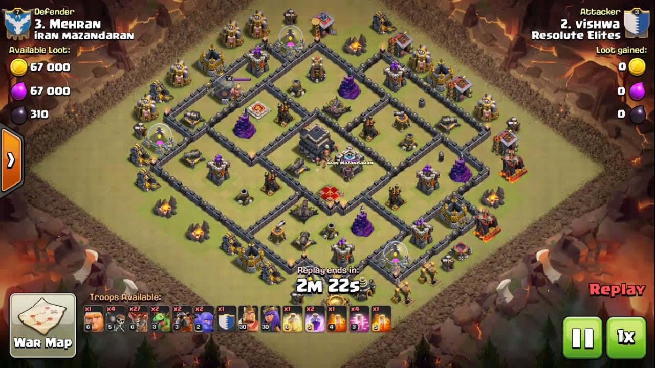 Best Town Hall 9 War Attack Strategy For 3 Star Any Base After The 