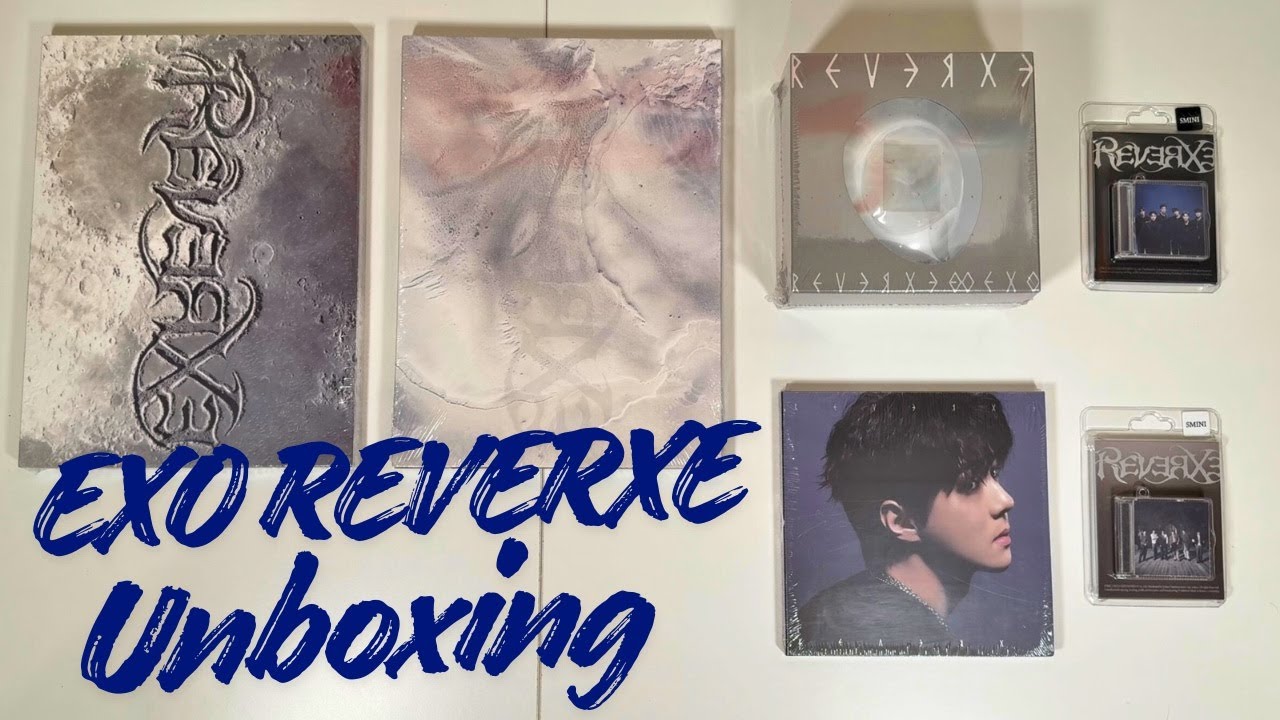 Unboxing: EXO Reverxe 8th Album [Reverse, Cube, Compact, SMini