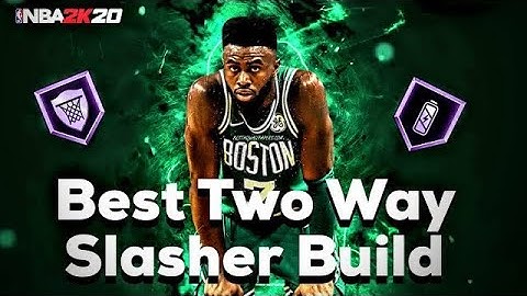 *NEW* NBA 2K20 Best Two Way Slasher Build And Badges! (Monster Slasher Build)