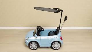 How To Install Licensed Fiat 500 Ride On Push Car By Infans?