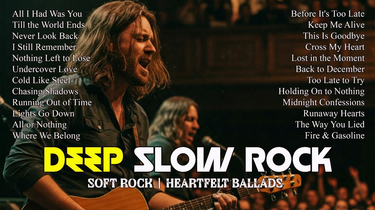 🎧 Deep Slow Rock Emotions 2025 | Soft Rock | Heartfelt Ballads - YouTube