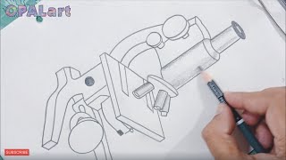 9th PB Biology Diagram 01-Compound Microscope