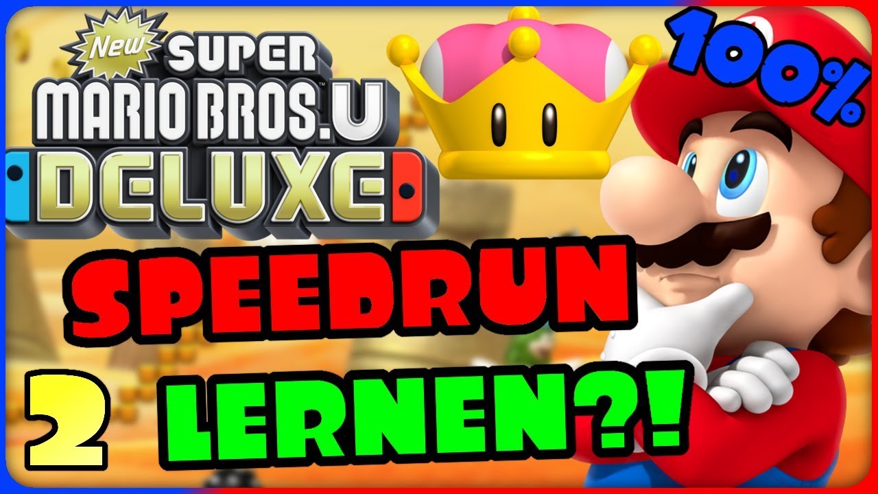 New Super Mario Bros U Speedrun