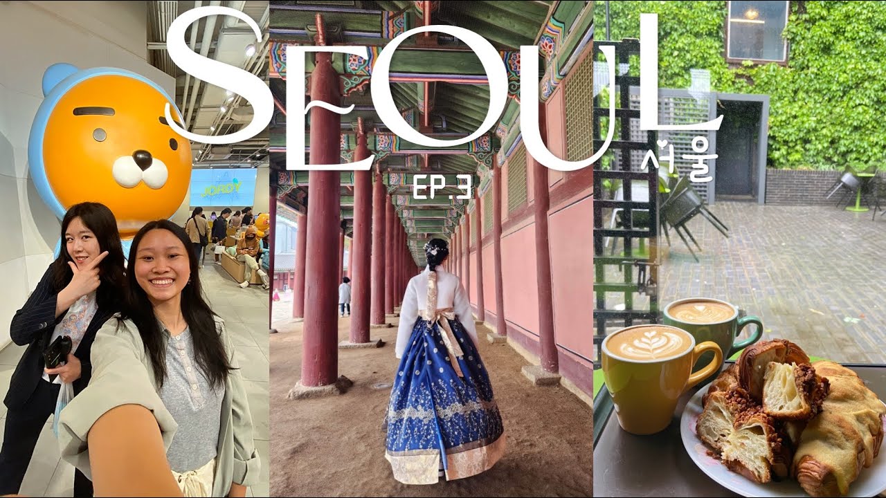 SEOUL VLOG 🇰🇷 ☁️ | Things to Do In South Korea (cafes, personal color, spa, hanbok, shopping)