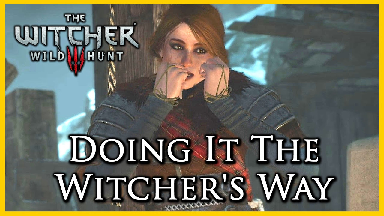 Witcher 3: Killing the Hym using the Witcher's Way, Refuse to Throw the Baby in the Oven