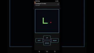 I make a snake Game in android || Snake game with html,css, javascript #shorts #youtubeshorts screenshot 4