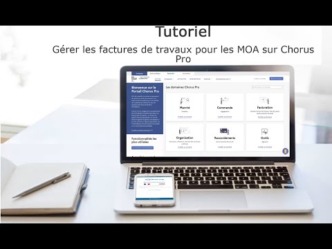 Tutoriel Portail de services Chorus Pro - Gérer les factures de travaux (maitrise d'ouvrage MOA)