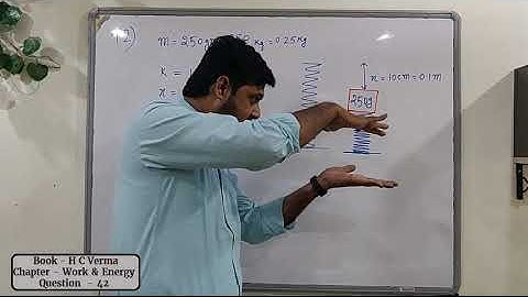 H C Verma - Work & Energy - Q 42