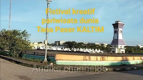 perjalanan menuju Gentung temiyang tanah Paser fistival pariwisata dunia hadirkan artis pantura