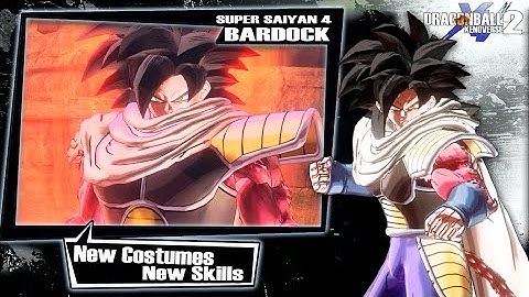 Xenoverse 2 Mods: Bardock Super Saiyan 4