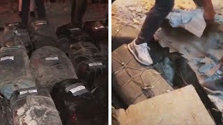 Police Dig Up 3 Tons of Cocaine During Drug Seizure in Peru