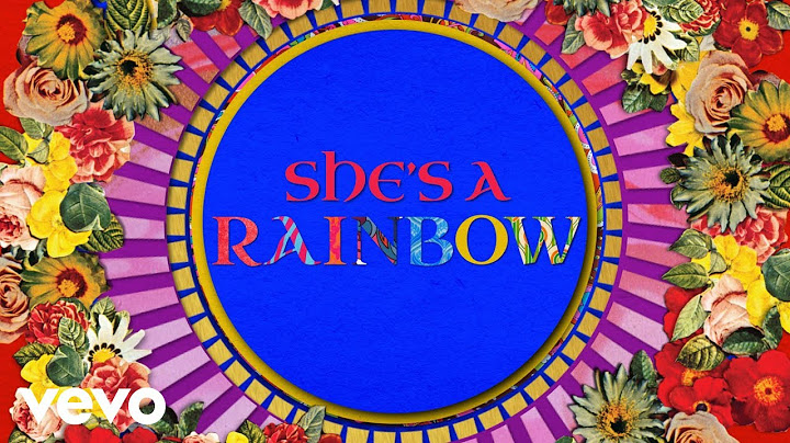 The Rolling Stones - She's A Rainbow (Official Lyric Video)