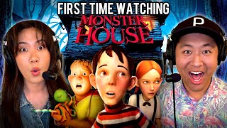 Monster House (2006) Girlfriend FIRST TIME WATCHING! Movie Reaction