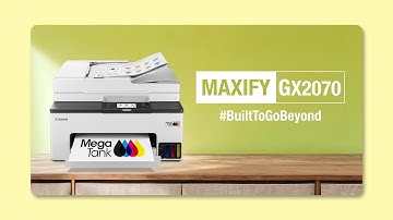 MAXIFY GX2070: Efficient printing for high-volume tasks