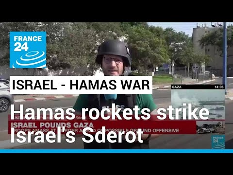 Hamas rockets continue to strike Israel's Sderot • FRANCE 24 English