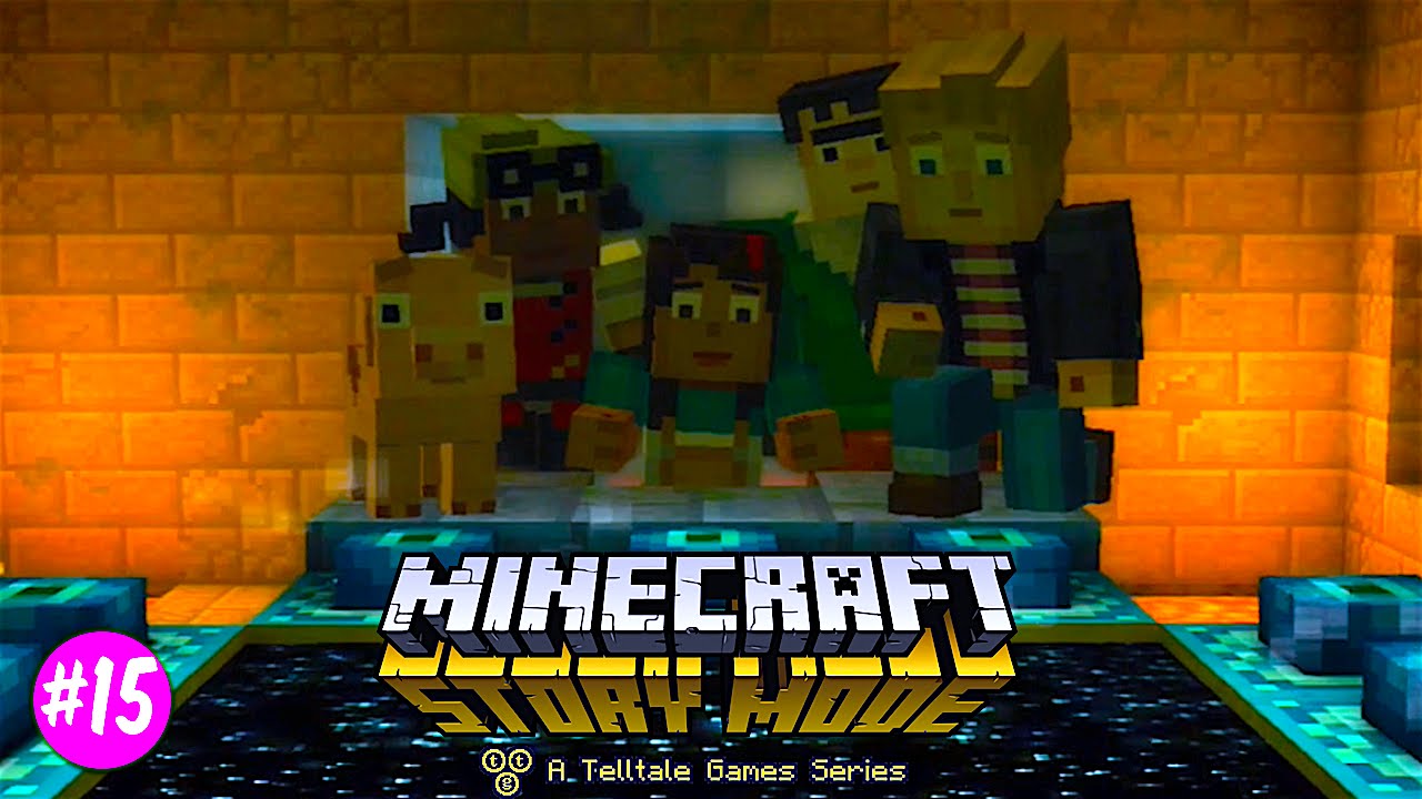 Let's Play Minecraft Story Mode [#15] Fight Zombies 