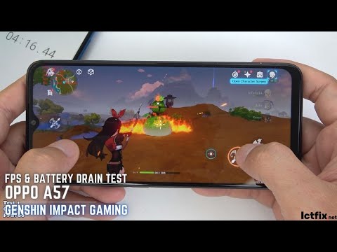 Oppo A57 Genshin Impact Gaming test | Helio G35, 4GB RAM