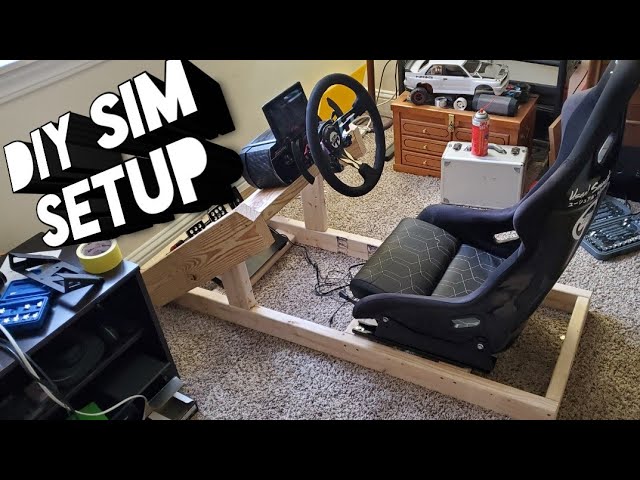 My DIY G29 Wheel stand, with adjustable pretty much everything! :  r/simracing