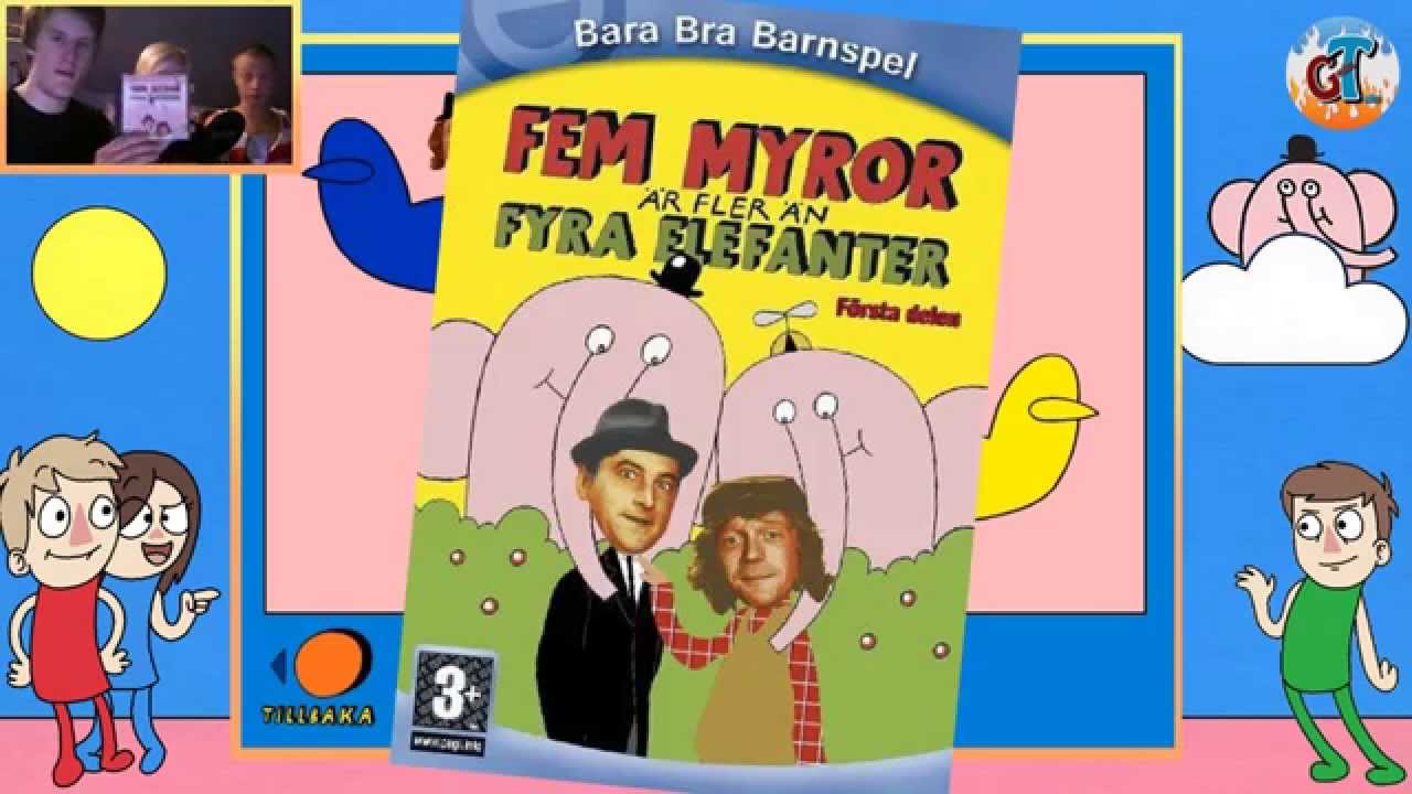 GejmTajm: Fem myror är fler än fyra elefanter