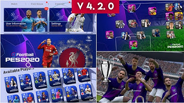 [New] Pes 20 Mobile UCL Mod Patch V4.2.0 Qt_PLM officially | Fully customized [Android/ios]
