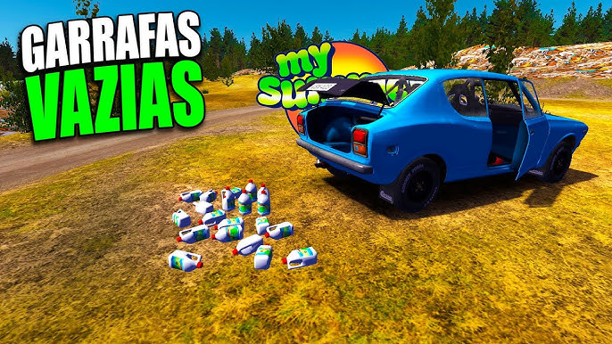 FUI PRESO POR M4T4R O DOIDO DO CARRO VERDE MY SUMMER CAR BRASIL