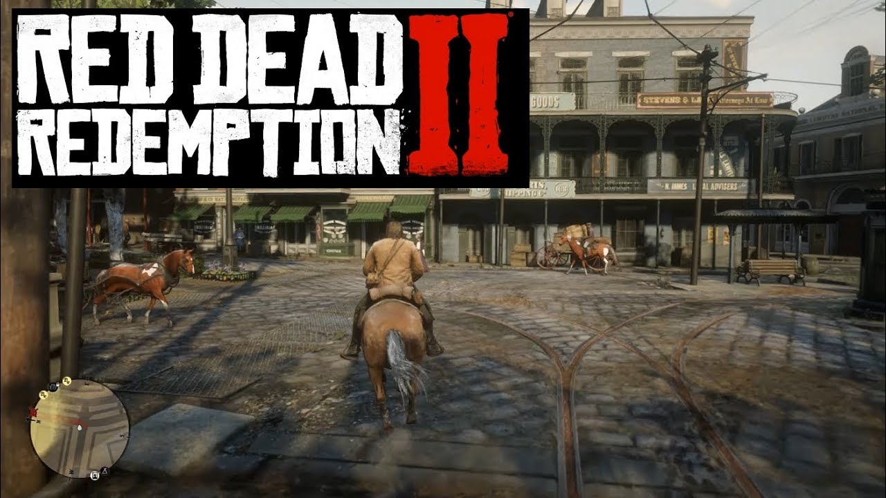 Red Dead Redemption II PC - The Joys of Civilization - Chapter 4: Saint  Denis - YouTube