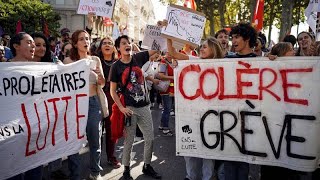 Mobilisation pour les salaires : des dizaines de milliers de manifestants en France