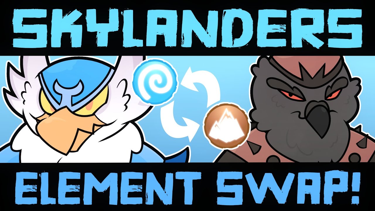 Drawing Skylanders With Different Elements!