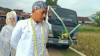 PERNIKAHAN VIRAL PENGANTIN UNIK SESERAHAN PAKE MOBIL DAM TRUK DI PEDALAMAN KAMPUNG SUNDA GARUT UTARA