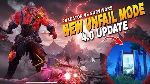 UNFAIL New Map | How To Play Unfail Mode PUBG / BGMI | Predator Vs Survivor Unfail Mode Tips trick