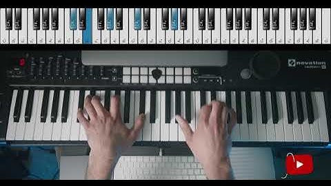 How to play the C#/Db  minor scale on Piano (SIMPLE) + 3 Simple Exercises & all scale chords