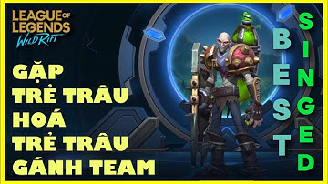 Liên Minh : Tốc Chiến - Gặp trẻ trâu hoá trẻ trâu gánh team cực mạnh - Rank Lục Bảo