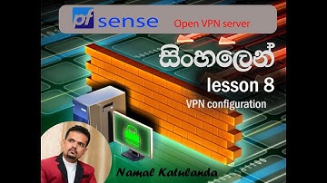 pfsense OpenVPN Configuration For Remote Users 2020 | sinhalen | namal katulanda