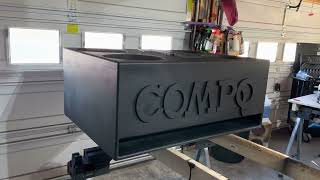 KICKER QUADZILLA COMP Q 12’s MBEnclosure tuned 33hz!!! George Walker ROTC Recruiter Box!!!