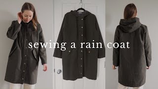 SEWING A RAIN COAT | I Am Jacques Pattern Review & Sewalong