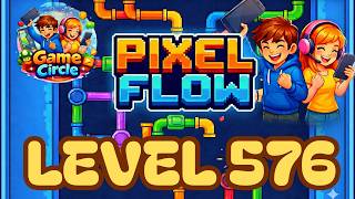 Pixel flow©  - Level 576 - solution