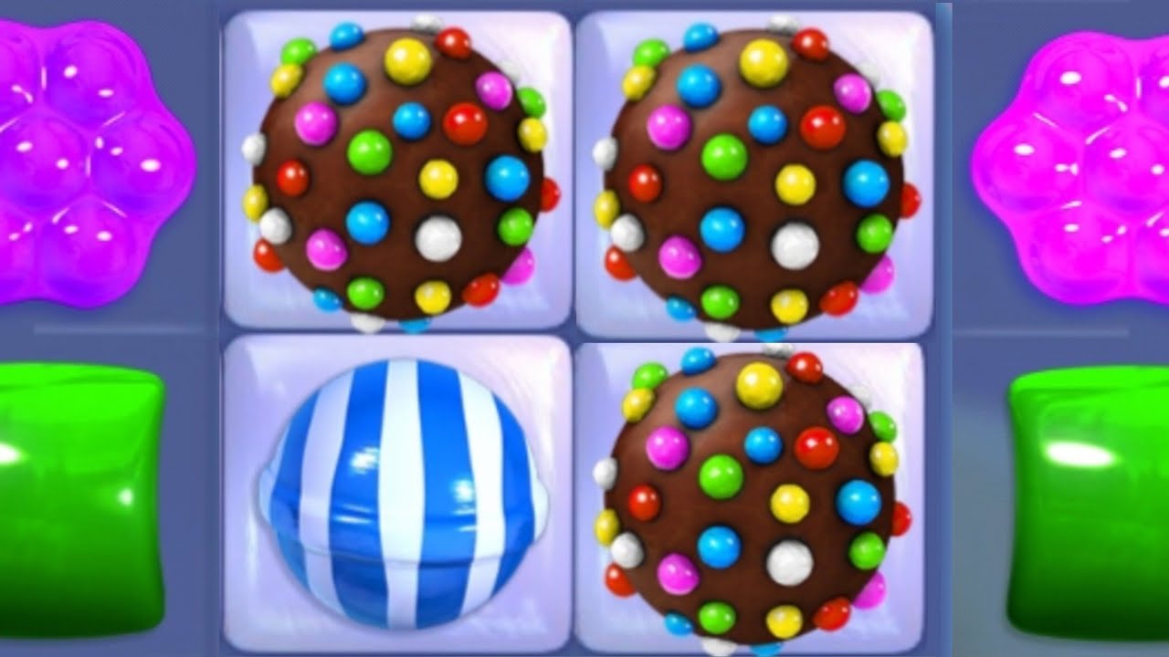 Candy Crush Saga Crazy Three Color Bomb Jelly Bomb Combo Candy