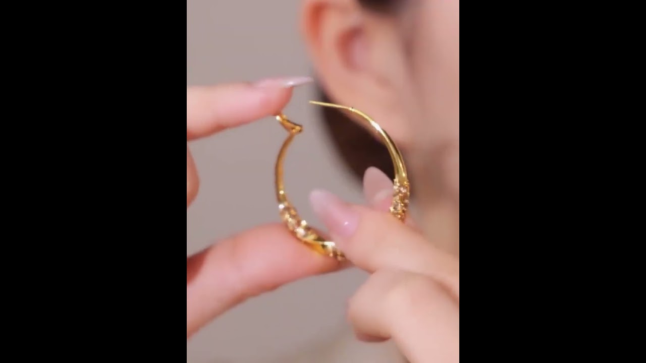 Gold Bali Design / Earrings Design 