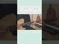 (Guitar tutorial with tab) しゃろう / 2:23 AM #shorts #neosoul