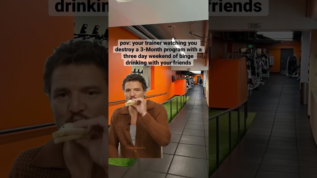 Gym Humor with Pedro Pascal 