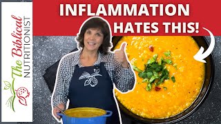 No More Inflammation! The Best Anti Inflammatory Soup | Antioxidant-Rich