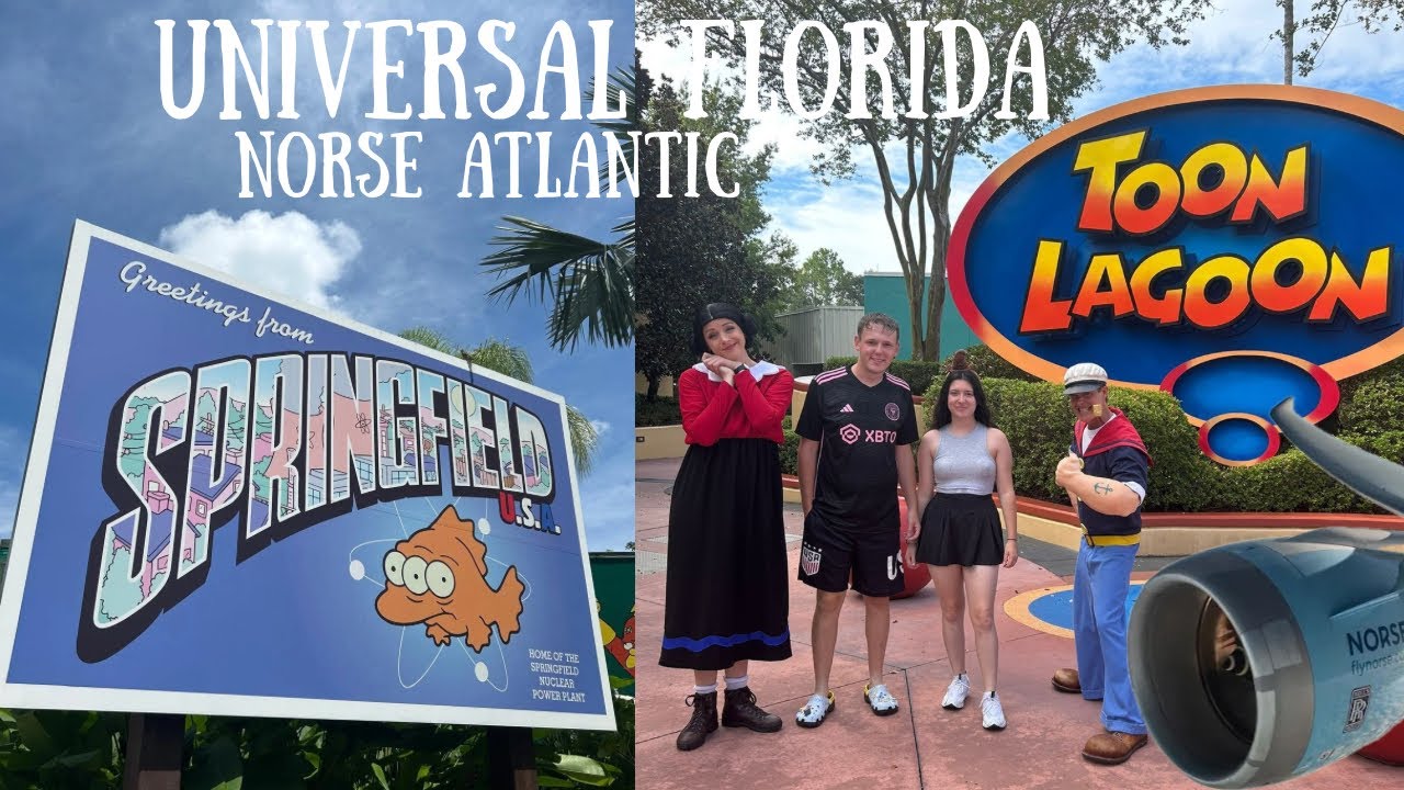 UNIVERSAL STUDIOS| ISLANDS OF ADVENTURE| TRAVELLING HOME WITH NORSE ATLANTIC| 🎬🌍✈️🏡