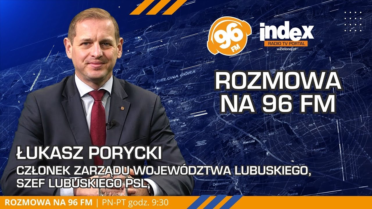🎙️ Przyszłość Teatru Lubuskiego i kondycja PSL – Rozmowa na 96 FM z Łukaszem Poryckim